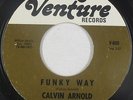 Funk/Northern Soul 45 - Calvin Arnold - Funky Way - Venture - VG++ mp3
