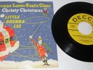 Little Brenda Lee XMAS ROCKABILLY 45+PS-Decca 88215-I'm Gonna Lasso Santa Claus