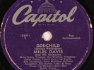 HEAR MILES DAVIS 78 rpm Godchild CAPITOL 57-60005 Gerry Mulligan, Kai Winding