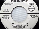 DIALS doowop promo 45 AT THE START OF A NEW ROMANCE THESE FOOLISH THINGS e8231