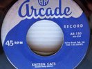 Joey Micheals ROCKABILLY Arcade 45 Sixteen Cats Too Blue To Cry Michaels w6357