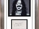 ULTRA COOL - FRANK ZAPPA - MUSIC LEGEND - ORIGINAL HAND SIGNED AUTOGRAPH