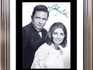 ULTRA COOL - JOHNNY CASH - MUSIC LEGEND - ORIGINAL HAND SIGNED AUTOGRAPH