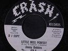 JIMMY DOBBINS: Little Miss Perfect / What Is Love 45 (dj) Soul