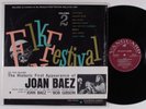 JOAN BAEZ Folk Festival At Newport Vol 2 VANGUARD LP NM SHRINK