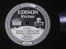Fred Van Eps -Jazz Edison 78 - Darkey's Dream and Darkey's Awakening / Medley