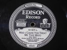 Joe Thomas Sax-O-Tette w/ Charlie Kerr - Hot Jazz EDISON 78 RPM - Song of India