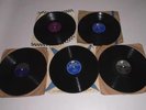78rpm Records x5 Frankie Vaughan,Johnny Ray,Petula Clark,Pat Boone,Valentine