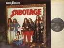 BLACK SABBATH sabotage 9119 001 uk nems 1975 textured cover LP EX/EX