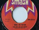 HUGH ROY & JEFF BARNES - Wake The Nation / 1000 Tons Of Version - SMASH '70