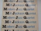 Modern Jazz Quartet Milt Jackson Quintet - M J Q Vinyl Album, Mono, Dee Prestige