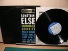 Cannonball Adderley: Somethin Else (G- Blue Note West 61st St RVG LP) stereo