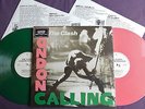 The Clash,London Calling GREEN/PINK VINYL U.K L.P,2x12