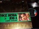 SANDY NELSON : ROCK DRUM NO. 1 ORIGINAL RED VINYL LP LIBERTY TOSHIBA LP 9713 JAP