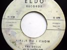 THE TRI-DELLS 45 Little Do I Know / Baby I Love You So VG++ Doo Wop e8383