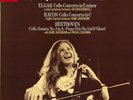 JACQUELINE DU PRE 2LP Set ELGAR HAYDN Cello Concertos BEETHOVEN Sonata, Trio NM