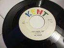 1958 HOLLYWOOD ROCKABILLY 45 LEE DENSON EDDIE COCHRAN on KENT  HIGH SCHOOL HOP