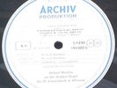 ARCHIV SAPM 198 002 RED STEREO  ED 1 DAS SCHAFFEN J. S. BACH HELMUT WALCHA ORGAN