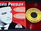4 UNPLAYED SUN 45 RECORDS - 2 ELVIS - CARL PERKINS - ROY ORBISON