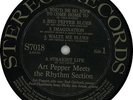 Art Pepper vinyl LP album record Meets The Rhythm Section USA S7018