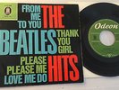 Beatles # The Beatles Hits # Odeon O 41 598 # Ori-German-EP 1963 # Covervariante