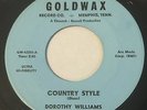 DOROTHY WILLIAMS Country Style/The Well's Gone Dry 45 Goldwax northern soul hear