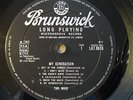 The Who My Generation Original UK Vinyl record only No Cover Brunswick LAT 8616