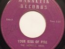 THE HOPKINS BROS SHAKE CHERI / YOUR KISS OF FIRE 45 MAGNETIK ZB 418 LISTEN