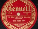Vernon Dalhart-The Death Of Floyd Collins Gennett 3197 78 old time country