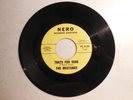 MUSTANGS / THATS FOR SURE / NERO /SUPER RARE GARAGE 45 VG++