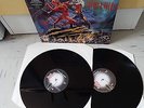 IRON MAIDEN  - Run To The Hills x 2 Vinyl Album - Very Good Condition
