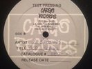TEST PRESSING 7 SECONDS ?– Old School LP SXE YOT necros Minor Threat revelation