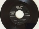 NM- RARE ORIGINAL WHITE DOO WOP 45 / TOKENS / COME DANCE / DOOM-LANG / GARY 1006