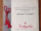RARE MARTZY Schubert Violin sonatas 33CX 1399 UK Columbia first issue LP EX+