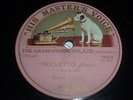 ENRICO CARUSO Rigoletto La Donna e Mobile 78 HMV GC-2-52641 Single Side