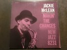Jackie McLean, Makin' the changes, New Jazz 8231, 1st mono, DG, EX