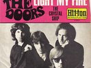 THE DOORS  LIGHT MY FIRE & CRYSTAL SHIP  HT 300112 GERMAN PRESSING VG MUST SEE