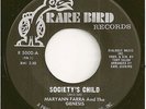 MARYANN FARRA & THE GENESIS  psych 45  Society's Child / One Day Boy - NM