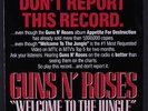 GUNS N' ROSES: Welcome To The Jungle / Same 45 (dj, title sleeve) Rock & Pop