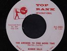 BOBBIE SILLS:   The Answer To One More Time 45 (dj) Country