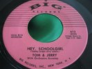 EX Simon & Garfunkel 45 : Tom & Jerry   Dancin Wild   Hey, Schoolgirl   Big 613