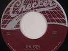 THE FLAMINGOS: The Vow / Shilly Dilly USA Checker ORIG R&B Doo Wop VG++ 45 Hear