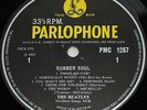 BEATLES 1965 Mono 1st Press UK Parlophone LP - Rubber Soul - 1G / 1G STAMPERS