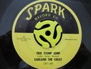Rare BLUES/R&B 45-Garland The Great-Tree Stump Jump/Hello Miss Sims-Spark HEAR