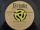 Rare ROCKABILLY/R&B 45-Vibrators-Mad Man Shuffle / Way Out-Brooke HEAR