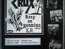 CRUX/CRASH - KEEP ON RUNNING 12'' Punk KBD Blitz Rare