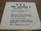 THE JACKSON 5 ABC MOTOWN 1163 DJ PROMO only sleeve GOLDEN RESERVICE no vinyl