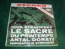 MERCURY LIVING PRESENCE AMS 16065 STRAVINSKY RITES OF SPRING DORATI MINNEAPOLIS