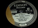 Edison DD 51762-L - GOLDEN GATE ORCHESTRA - Hard to Get Gertie / EARL OLIVER'S J