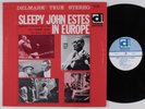 SLEEPY JOHN ESTES In Europe DELMARK DS-9611 LP NM